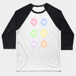 Bib flower softest pastel Baseball T-Shirt